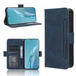For Huawei P60 Art Skin Feel Calf Texture Card Slots Leather Phone Case(Blue)