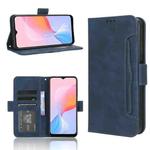 For Blackview A85 Skin Feel Calf Texture Card Slots Leather Phone Case(Blue)