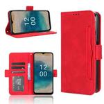 For Nokia G22 4G Skin Feel Calf Texture Card Slots Leather Phone Case(Red)