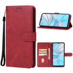 For Blackview Oscal C70 Leather Phone Case(Red)