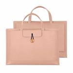 13-14 inch Universal Elastic Thread Button Portable Laptop Inner Bag(Rose Gold)