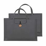 15-16 inch Universal Elastic Thread Button Portable Laptop Inner Bag(Dark Grey)