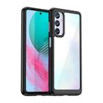 For Samsung Galaxy M54 5G Colorful Series Acrylic + TPU Phone Case(Black)