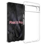 For Google Pixel 8 Pro Waterproof Texture TPU Phone Case(Transparent)