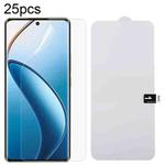 For Realme 12 Pro / 12 Pro + 25pcs Full Screen Protector Explosion-proof Hydrogel Film