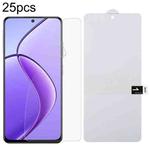 For Realme 12 25pcs Full Screen Protector Explosion-proof Hydrogel Film