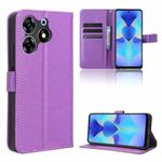 For Tecno Spark 10 Pro / K17 Diamond Texture Leather Phone Case(Purple)