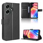 For Infinix Hot 30i / 30i NFC Diamond Texture Leather Phone Case(Black)