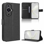 For Huawei nova 11 Diamond Texture Leather Phone Case(Black)