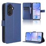 For Huawei Enjoy 60 4G Diamond Texture Leather Phone Case(Blue)