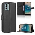 For Nokia G22 4G Diamond Texture Leather Phone Case(Black)