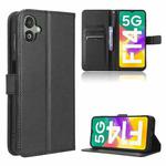 For Samsung Galaxy F14 Global Diamond Texture Leather Phone Case(Black)