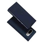 For Google Pixel 8 DUX DUCIS Skin Pro Series Flip Leather Phone Case(Blue)