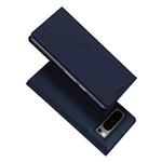 For Google Pixel 8 Pro DUX DUCIS Skin Pro Series Flip Leather Phone Case(Blue)