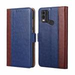 For Nokia C22 Ostrich Texture Horizontal Flip Leather Phone Case(Blue)