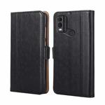 For Nokia C22 Ostrich Texture Horizontal Flip Leather Phone Case(Black)