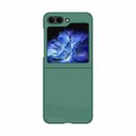 For Samsung Galaxy Z Flip5 Fuel Injection PC Skin Feel Phone Case(Green)