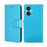 For Realme GT Neo5 SE Crystal Texture Leather Phone Case(Sky Blue)