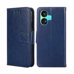 For Realme GT Neo5 SE Crystal Texture Leather Phone Case(Royal Blue)