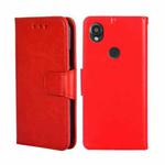 For Kyocera Digno SX3-KYG02 Crystal Texture Leather Phone Case(Red)