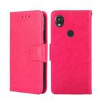 For Kyocera Digno SX3-KYG02 Crystal Texture Leather Phone Case(Rose Red)
