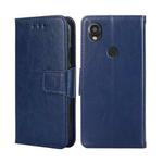 For Kyocera Digno SX3-KYG02 Crystal Texture Leather Phone Case(Royal Blue)