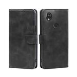 For Kyocera Digno SX3-KYG02 Calf Texture Buckle Flip Leather Phone Case(Black)