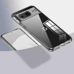 For Google Pixel 8 Armor Clear TPU Hard PC Phone Case(Clear)