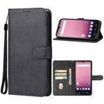 For Orbic Q10 4G Leather Phone Case(Black)