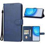 For Tecno Camon 20 Leather Phone Case(Blue)