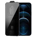 For iPhone 12 Pro Max WK WTP-067 King Kong Vacha 9D Curved Privacy Tempered Glass Film(Black)