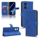 For Realme GT Neo5 SE Skin Feel Magnetic Flip Leather Phone Case(Blue)