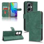 For vivo Y78 Plus Skin Feel Magnetic Flip Leather Phone Case(Green)