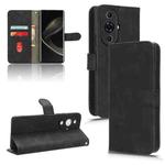For Huawei nova 11 Pro Skin Feel Magnetic Flip Leather Phone Case(Black)