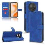For Huawei Enjoy 60X Skin Feel Magnetic Flip Leather Phone Case(Blue)
