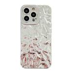 For iPhone 14 Meteorite Texture Electroplating TPU Phone Case(Silver)