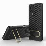 For Xiaomi Redmi K60E Wavy Textured Phone Case (Black)
