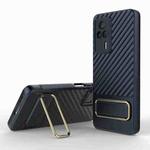 For Xiaomi Redmi K60E Wavy Textured Phone Case (Blue)