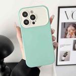 For iPhone 13 Pro Liquid Silicone Phone Case(Mint Green)