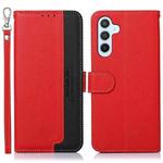 For Samsung Galaxy S23 FE 5G KHAZNEH Litchi Texture Leather RFID Phone Case(Red)