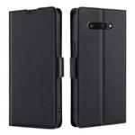 For Kyocera Digno SX4 5G Ultra-thin Voltage Side Buckle Horizontal Flip Leather Phone Case(Black)