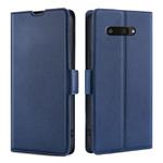 For Kyocera Digno SX4 5G Ultra-thin Voltage Side Buckle Horizontal Flip Leather Phone Case(Blue)