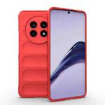 For Realme 13 Pro 5G Global Magic Shield TPU + Flannel Phone Case(Red)