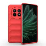 For Realme P2 Pro 5G Global Magic Shield TPU + Flannel Phone Case(Red)