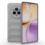For Realme 14 Pro 5G Global Magic Shield TPU + Flannel Phone Case(Grey)