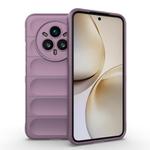 For Realme 14 Pro+ 5G Magic Shield TPU + Flannel Phone Case(Purple)