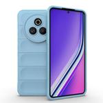 For Realme P3 Pro 5G Global Magic Shield TPU + Flannel Phone Case(Light Blue)