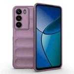 For Realme C73 5G Global / Narzo 80 Lite Magic Shield TPU + Flannel Phone Case(Purple)