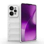 For Realme 15 Pro 5G Global Magic Shield TPU + Flannel Phone Case(White)