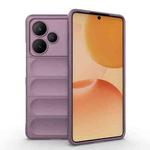 For Realme P4 Pro 5G India Magic Shield TPU + Flannel Phone Case(Purple)